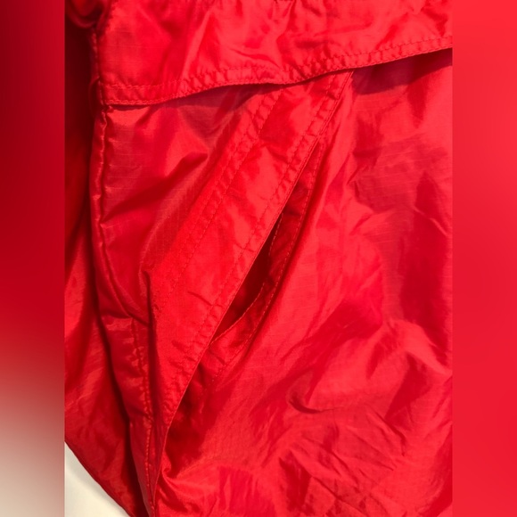 Vintage 90’s Harvard Square Smirnoff Mens Large Red Embroidered Logo Windbreaker - Picture 10 of 13